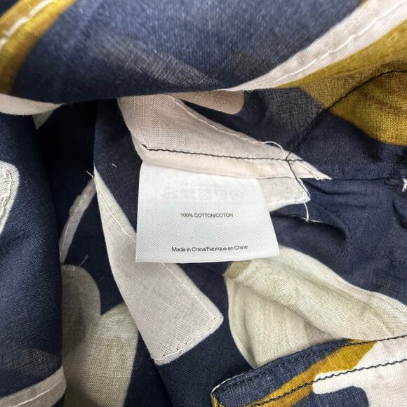 TORY BURCH Tulip Print Sequin Embellished Tunic Blouse Top Size 2 - Picture 10 of 10